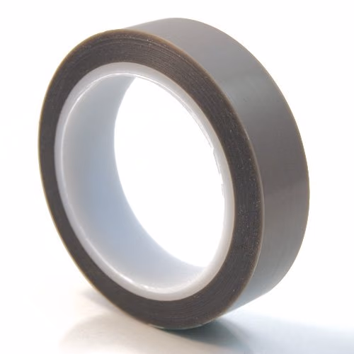 Roll of grey PTFE film tape
