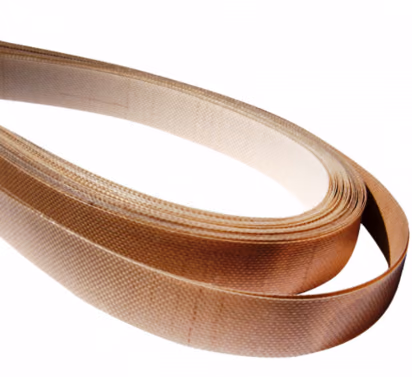 Endless brown PTFE conveyor belt